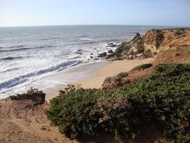 Část pobřeží Costa de la Luz - Cabo Roche