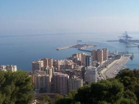 Costa del Sol - přístav města Malaga