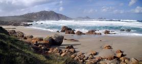 Galicijské pobřeží Costa de Morte - pláž Playa de Reira