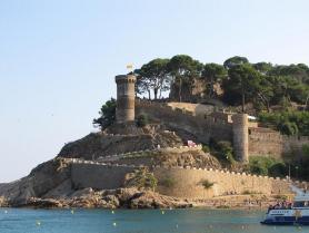 Tossa de Mar - městské hradby