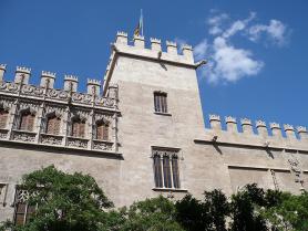 Valencia - budova La Lonja