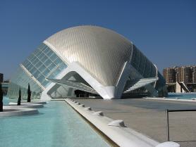 Valencia - moderní 3D kino L'Hemisfèric