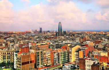 Costa Brava s hlavním městem Barcelona