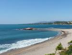 Část španělského pobřeží Costa Dorada