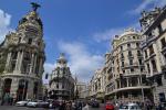 Madrid - nákupní třída Gran Vía