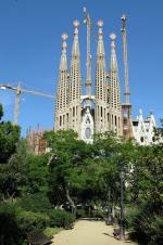 Barcelonský chrám Sagrada Família