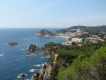 Tossa de Mar na pobřeží Costa Brava