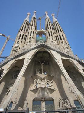 Barcelona - chrám Sagrada Familia