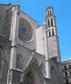 Barcelona - kostel Santa Maria del Mar