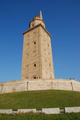 A Coruña s Herkulovou věží