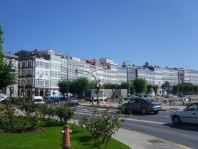 Část města Coruña 