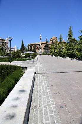 Granada - park Jardines del Triumfo