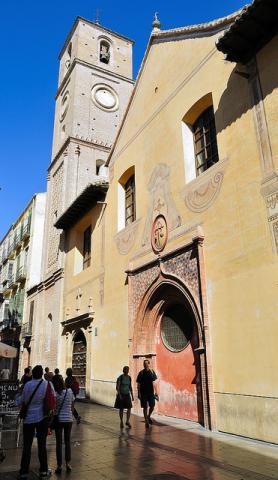 Malaga - kostel Iglesia de Santiago