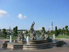 Torremolinos- krásná fontána