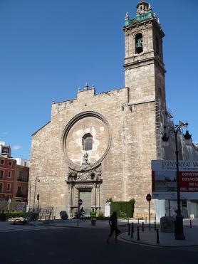 Valencia - kostel Iglesia de Los Santos Juanes