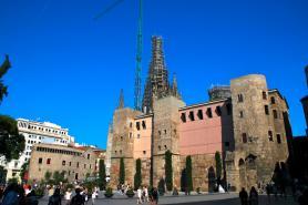 Barcelona s katedrálou
