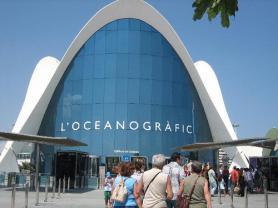 Valencia - akvárium L'Oceanogràfic