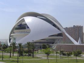 Valencia - palác hudby Palau de les Arts Reina Sofía