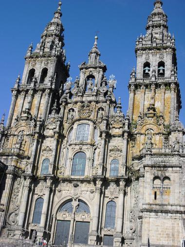 Coruña - katedrála Santiago de Compostela