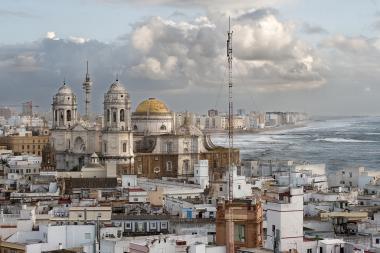 Španělské město Cádiz