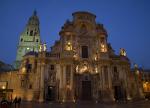 Murcia - katedrála v noci