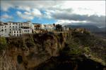 Španělské město Ronda na skále